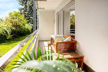 Milbertshofen: Appartamento dal design ideale con grande balcone - disponibile