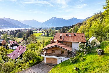 Landhausvilla con un fantastico panorama sul Tegernsee