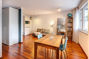 Alt-Sendling: elegante appartamento di 1,5 locali - ottima struttura - disponibile previo accordo