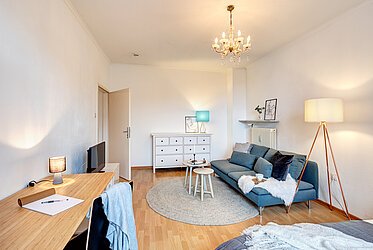 Schwabing: Splendido appartamento di 1,5 locali in posizione privilegiata