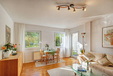 Incantevole bilocale con terrazza e giardino