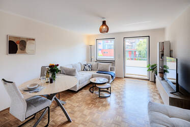 Neu möblierte 2-Zimmer Balkonwohnung